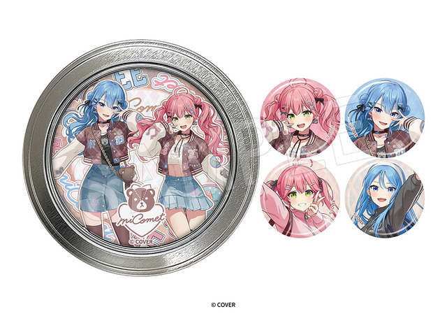 ミニ缶バッジ付き マグネット缶キャラメル販売価格：1,320円(税込)
