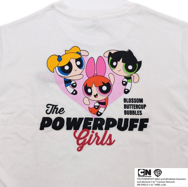 パワーパフガールズ 脇シャーリングTシャツ