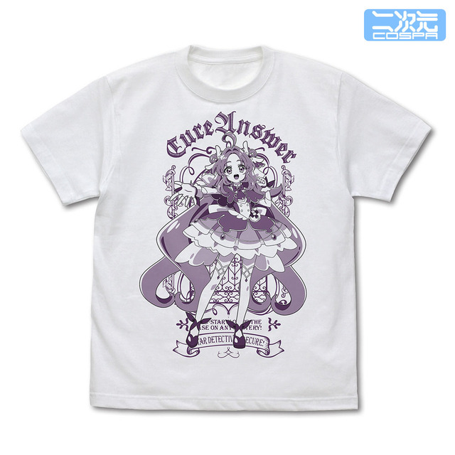TVアニメ『名探偵プリキュア！』キュアアンサー Tシャツ（WHITE）