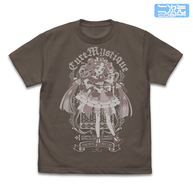 TVアニメ『名探偵プリキュア！』キュアミスティック Tシャツ（CHARCOAL）