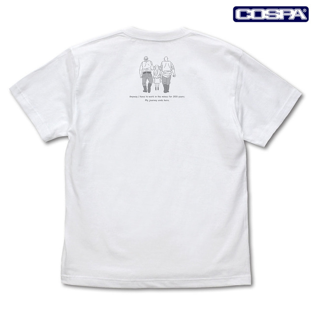 フリーレン 「鉱山で300年働くことになっちゃった」 Tシャツ