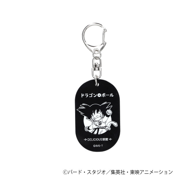 ドラゴンボール DELICIOUS菜館 アクリルキーホルダー 悟空(おかわり)／悟空／ブルマ