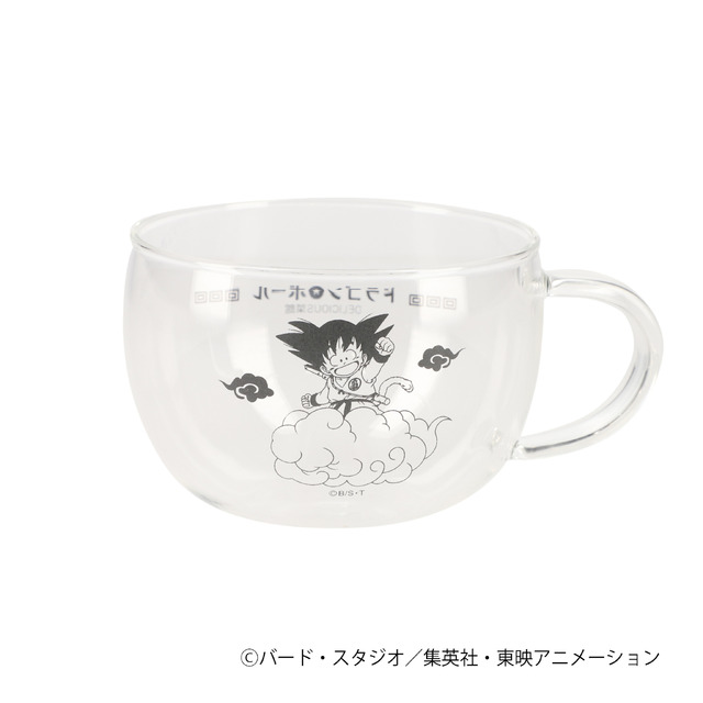 ドラゴンボール DELICIOUS菜館 耐熱ガラスカップ 悟空(おかわり)／悟空