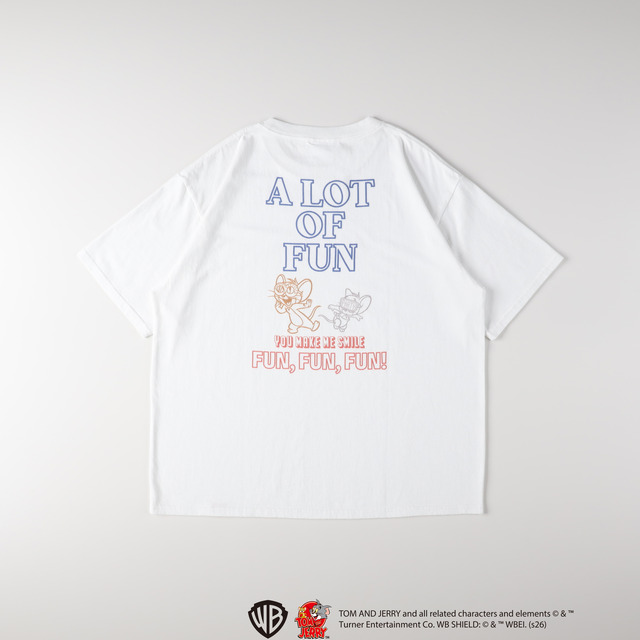 「トムとジェリー プリントTシャツ」メンズ 3,990円