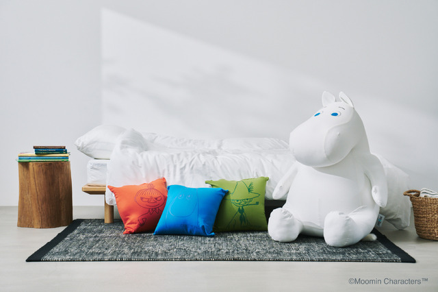 既存のMOOMINとYogiboの特別コラボ商品