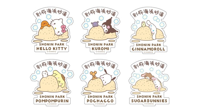 SHONIN PARK × サンリオキャラクターズ コラボ ステッカー