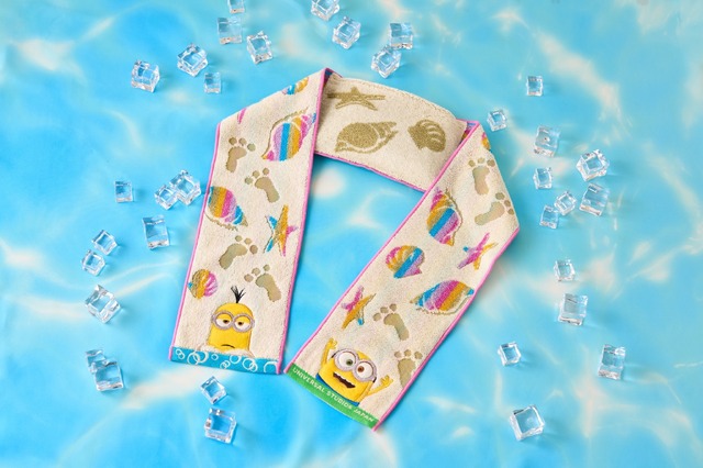 クールパック付きマフラータオル