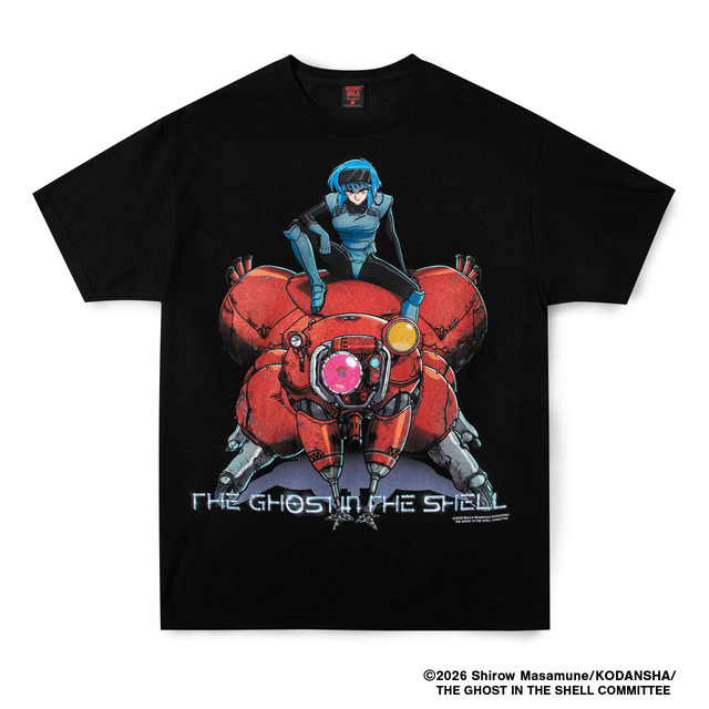 攻殻機動隊 THE GHOST IN THE SHELL | GEEKSRULE SILKSCREEN PRINTING T SHIRT vol.01