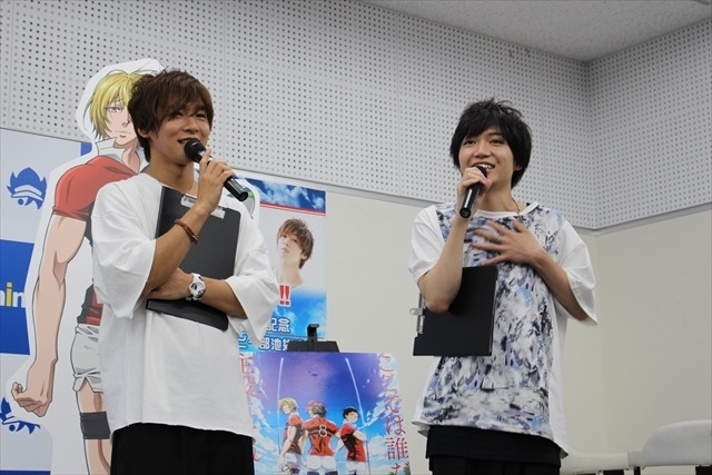 「ALL OUT!!」アニメイトで初イベント 千葉翔也と安達勇人は放送前から息ぴったり