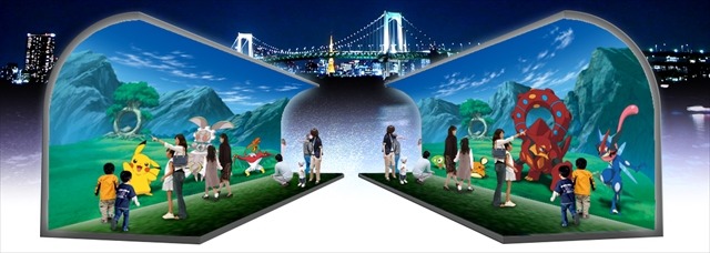 「ポケモンピカピカフェスティバル」お台場で開催  特製イルミネーションやスタンプラリーなど