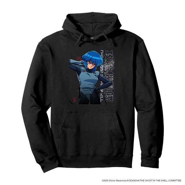 『攻殻機動隊 THE GHOST IN THE SHELL』「Amazon Merch on Demand」限定デザイングッズ プルオーバーパーカー