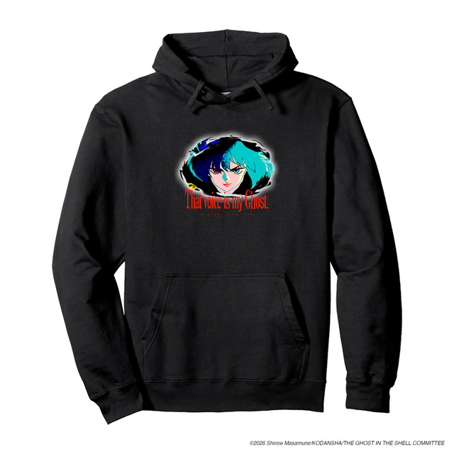 『攻殻機動隊 THE GHOST IN THE SHELL』「Amazon Merch on Demand」限定デザイングッズ プルオーバーパーカー