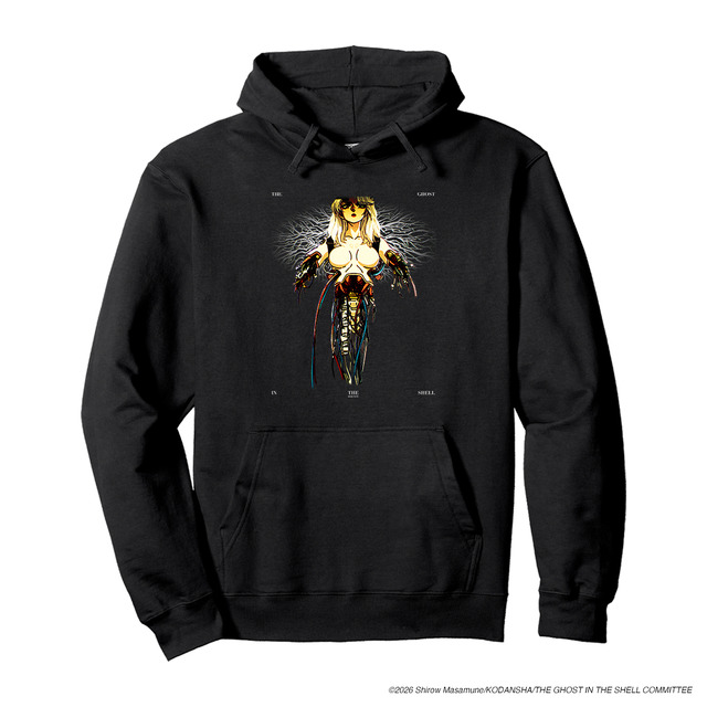 『攻殻機動隊 THE GHOST IN THE SHELL』「Amazon Merch on Demand」限定デザイングッズ プルオーバーパーカー