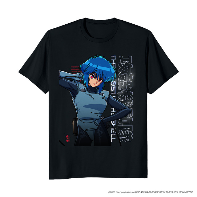『攻殻機動隊 THE GHOST IN THE SHELL』「Amazon Merch on Demand」限定デザイングッズ Tシャツ