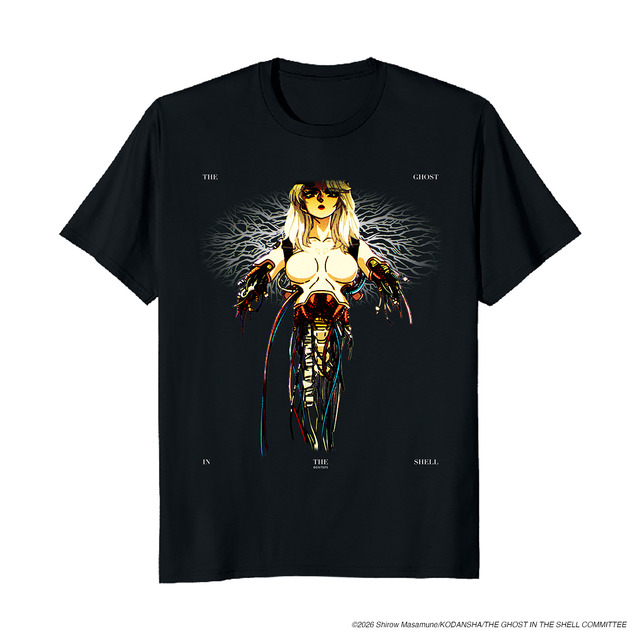 『攻殻機動隊 THE GHOST IN THE SHELL』「Amazon Merch on Demand」限定デザイングッズ Tシャツ