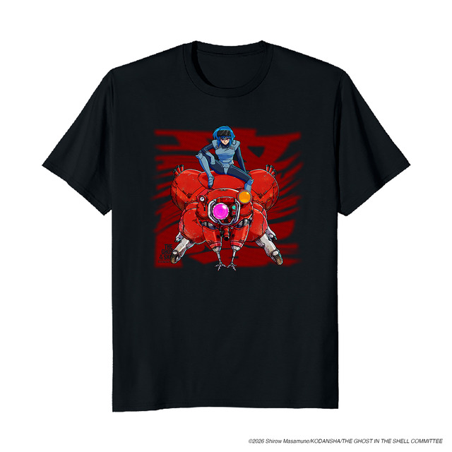 『攻殻機動隊 THE GHOST IN THE SHELL』「Amazon Merch on Demand」限定デザイングッズ Tシャツ