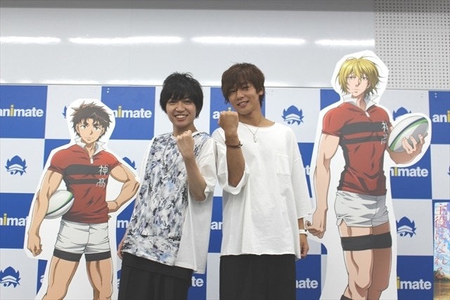 「ALL OUT!!」アニメイトで初イベント 千葉翔也と安達勇人は放送前から息ぴったり