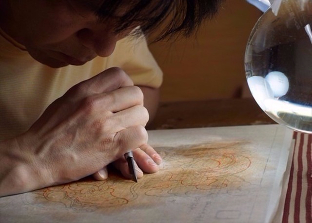 「ドラゴンボール」悟空が浮世絵木版画に  200枚限定で販売