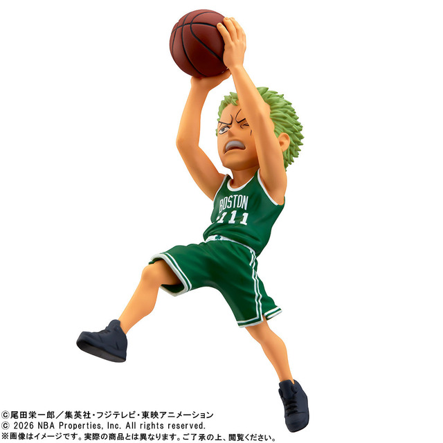 「ONE PIECE × NBA ワールドコレクタブルフィギュア」