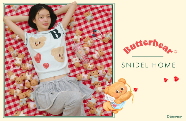 Butterbear（バターベア）×SNIDEL HOME（スナイデル ホーム）