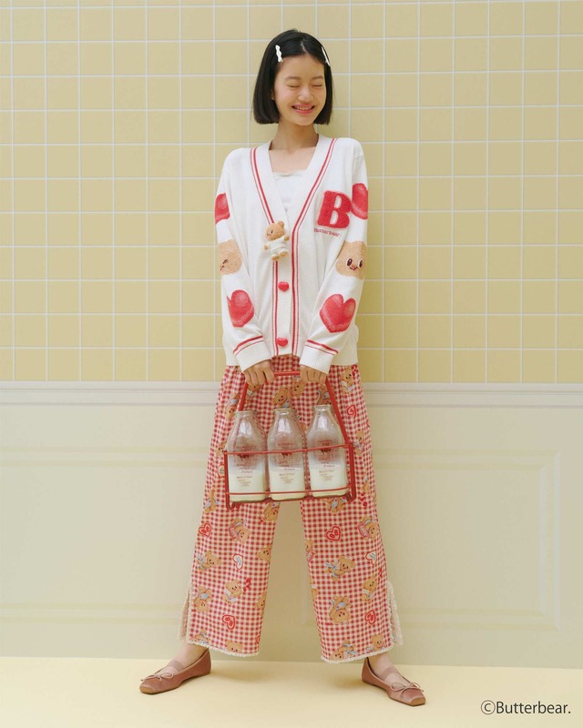 カットロングパンツ