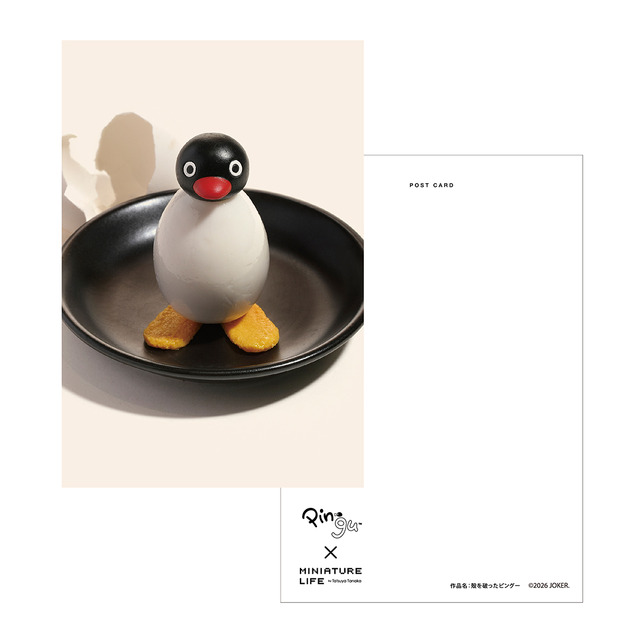 PINGUXMINIATURELIFEポストカード