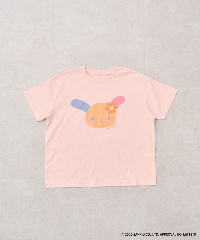 日焼けウサハナバックロゴTシャツ（￥3,490）