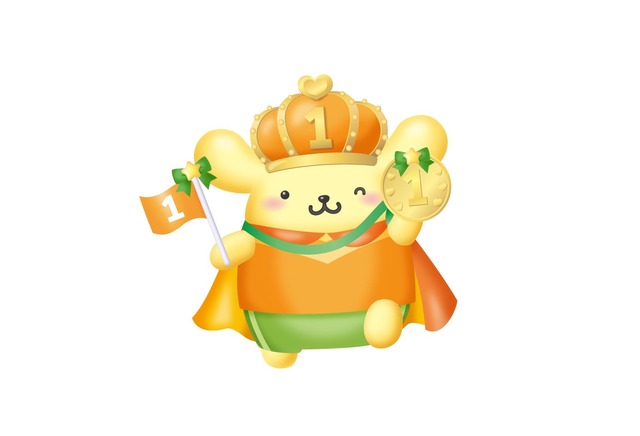 「2026年サンリオキャラクター大賞」1位　ポムポムプリン