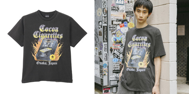 ココアシガレット　Tシャツ　(size:M～XL)　7,700円(税込)