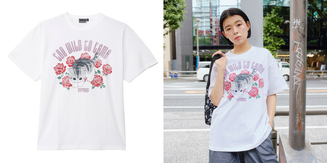 Tシャツ 　TOO WILD TO TAME　(size:M～XL)　5,500円(税込)