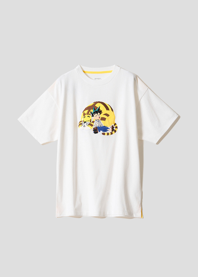 アニメ『真・侍伝YAIBA』×グラニフ　「おひるね｜ビッグシルエットTシャツ」
