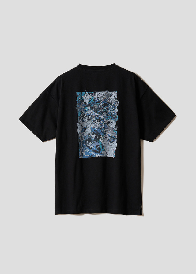 アニメ『真・侍伝YAIBA』×グラニフ　「真･侍伝YAIBA｜ビッグシルエットTシャツ」背面