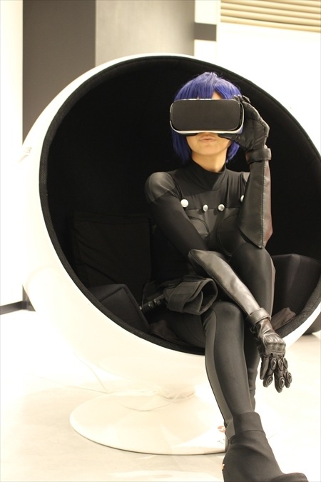 「攻殻機動隊」I.GストアでVR体験！ 広大過ぎるネットの世界を360°見渡せる