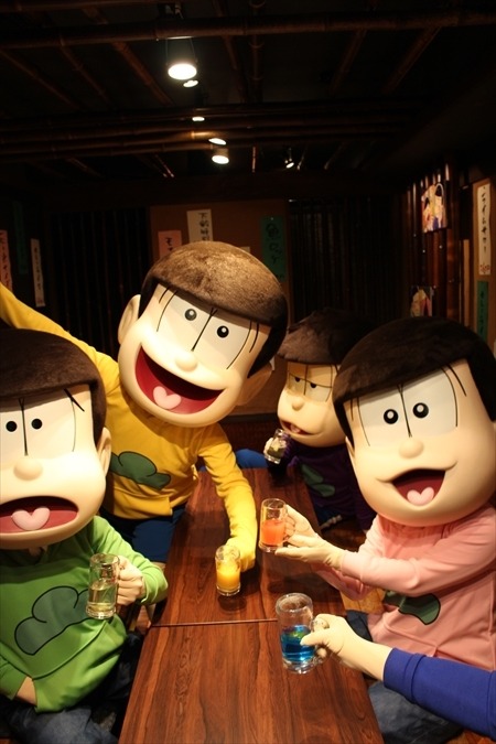 昼間から6つ子も集合！  「さが松り居酒屋」美味しい佐賀の名産がメニューに