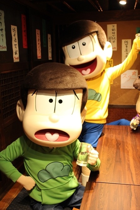 昼間から6つ子も集合！  「さが松り居酒屋」美味しい佐賀の名産がメニューに