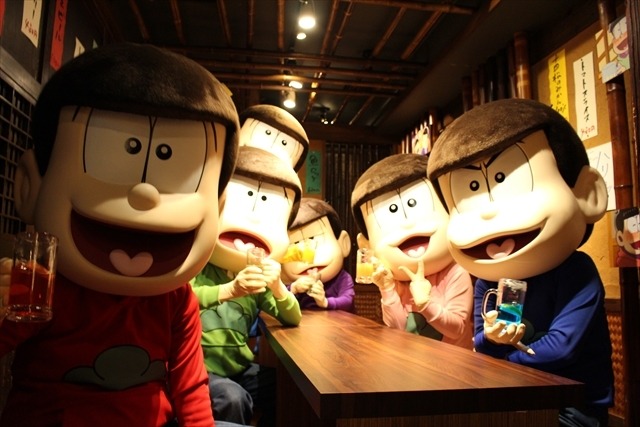 昼間から6つ子も集合！  「さが松り居酒屋」美味しい佐賀の名産がメニューに