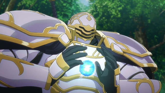 夏アニメ『骸骨騎士様、只今異世界へお出掛け中II』第1話「死闘？ 白銀の騎士対白銀の騎士！」先行カット