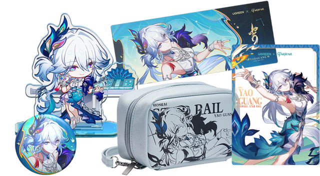 『崩壊：スターレイル』爻光とUGREENのコラボは「限定ギフトBOX」が超豪華！全6商品に使える5％オフクーポンやコスプレイヤー撮影会など、盛りだくさんでお届け