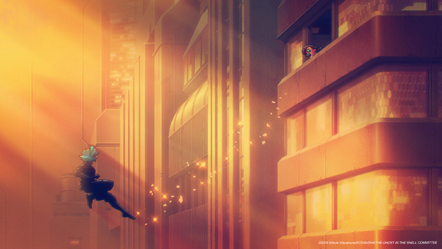 『攻殻機動隊 THE GHOST IN THE SHELL』「第01話 PROLOGUE + SUPER SPARTAN i」場面写真