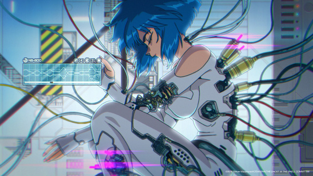 『攻殻機動隊 THE GHOST IN THE SHELL』「第01話 PROLOGUE + SUPER SPARTAN i」場面写真