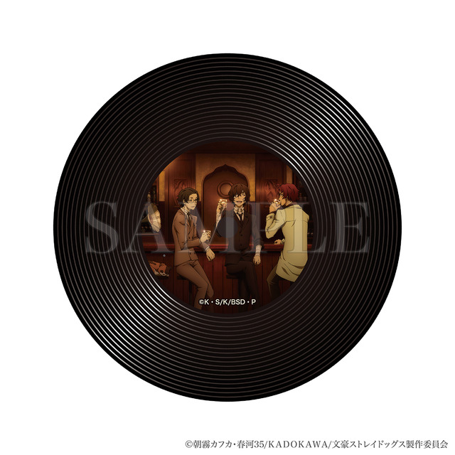 レコード風コースター（2種）