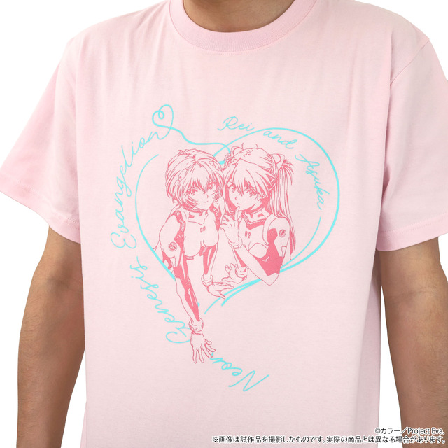 EVA STORE オリジナル 新世紀エヴァンゲリオン・Tシャツ／レイ＆アスカ SUMMER FES2026