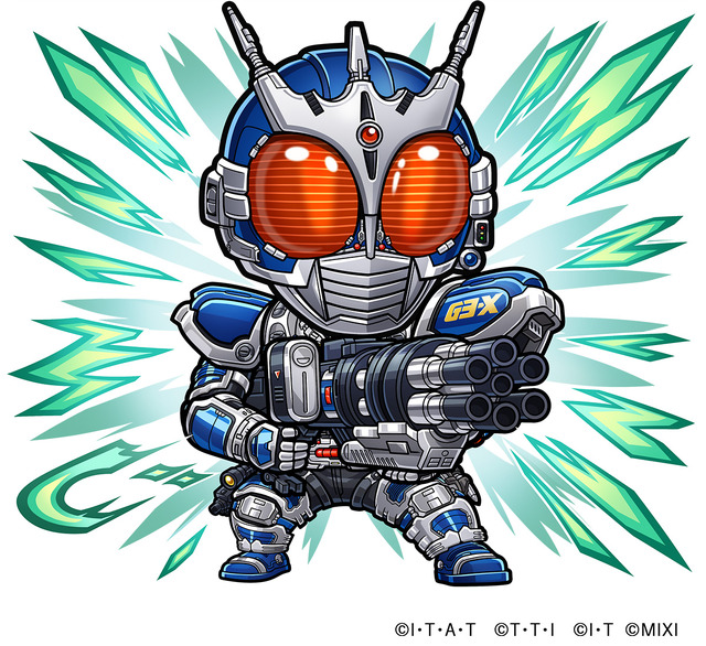木属性 ★6仮面ライダーＧ３－Ｘ（進化後）