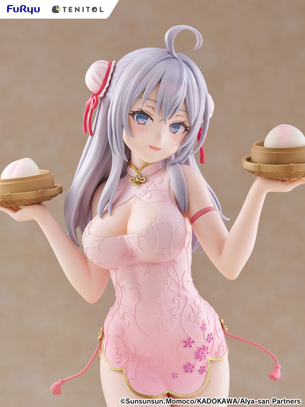 「TENITOL TALL 時々ボソッとロシア語でデレる隣のアーリャさん アーリャ チャイナドレスver. 完成品フィギュア」