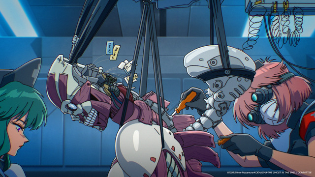 夏アニメ『攻殻機動隊 THE GHOST IN THE SHELL』第03話「JUNK JUNGLE ii + MEGATECH MACHINE i + ii」場面カット