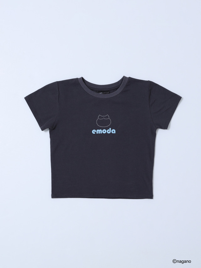 【ちいかわ】ラインストーンミニTシャツ