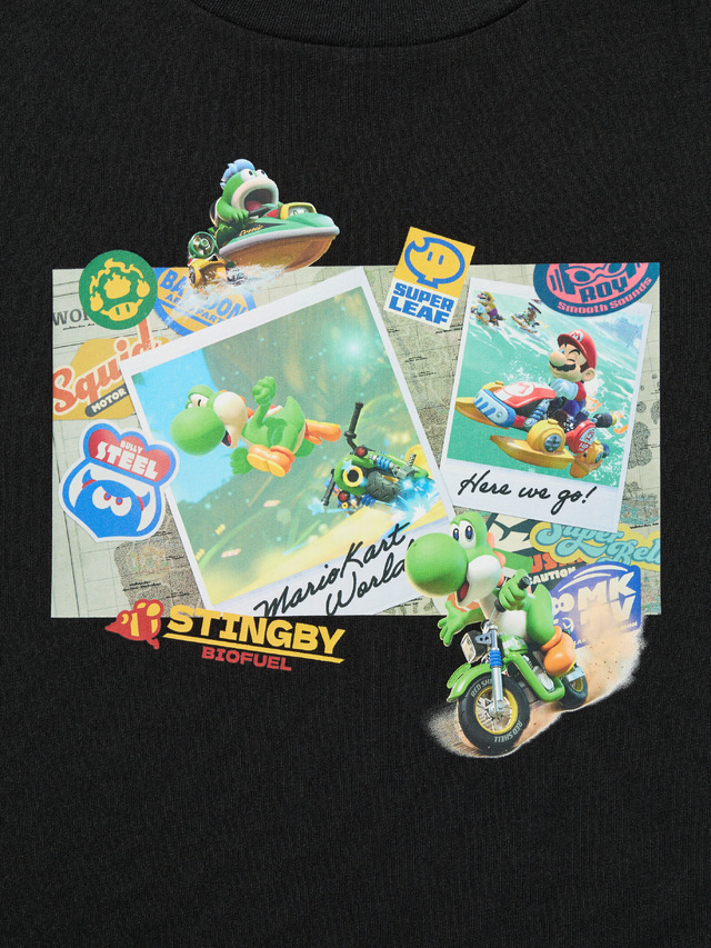 「『マリオカート ワールド』UTコレクション」KIDS T シャツ（4 柄）