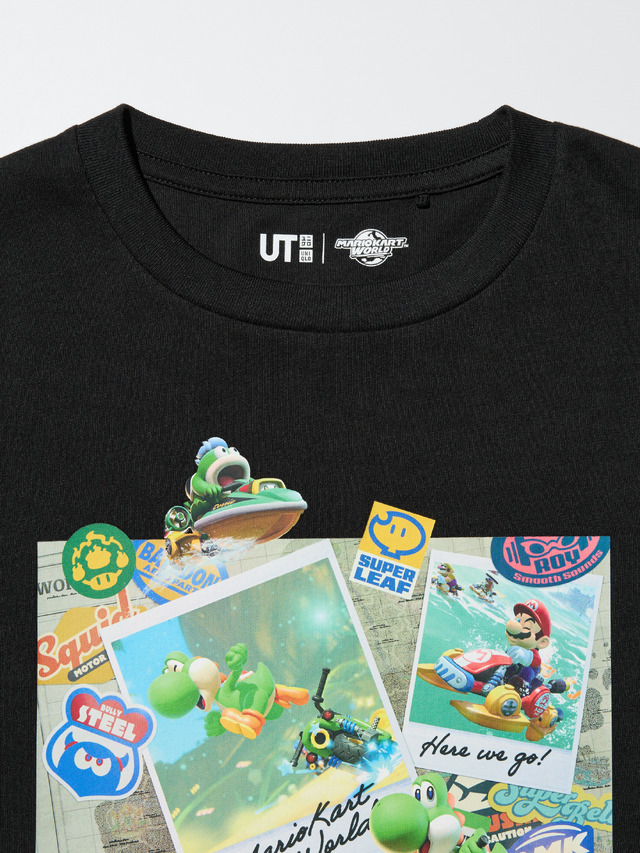 「『マリオカート ワールド』UTコレクション」KIDS T シャツ（4 柄）