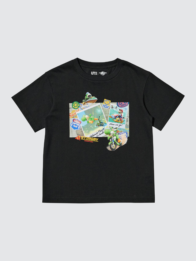 「『マリオカート ワールド』UTコレクション」KIDS T シャツ（4 柄）
