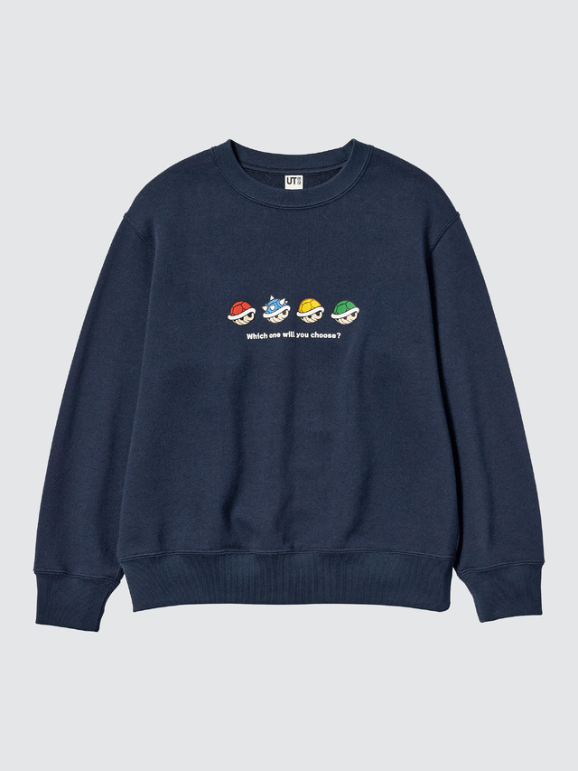 「『マリオカート ワールド』UTコレクション」KIDS スウェット（4 柄）